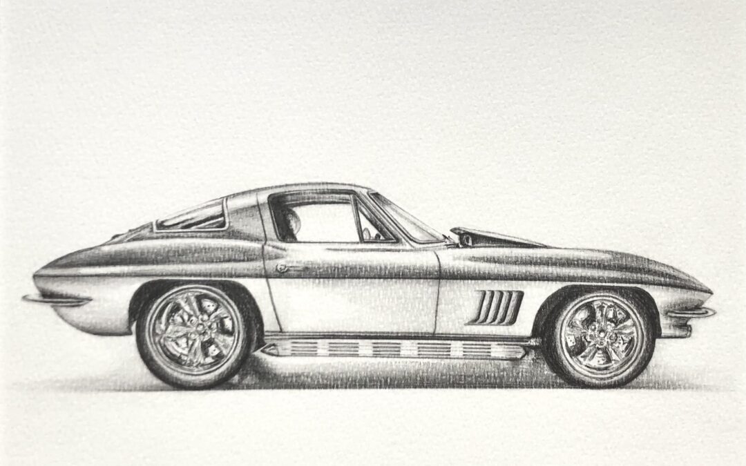 Projet Dessin Voiture Corvette