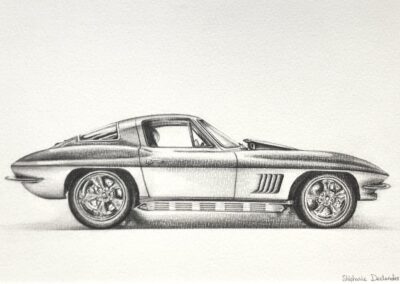 Projet Dessin Voiture Corvette